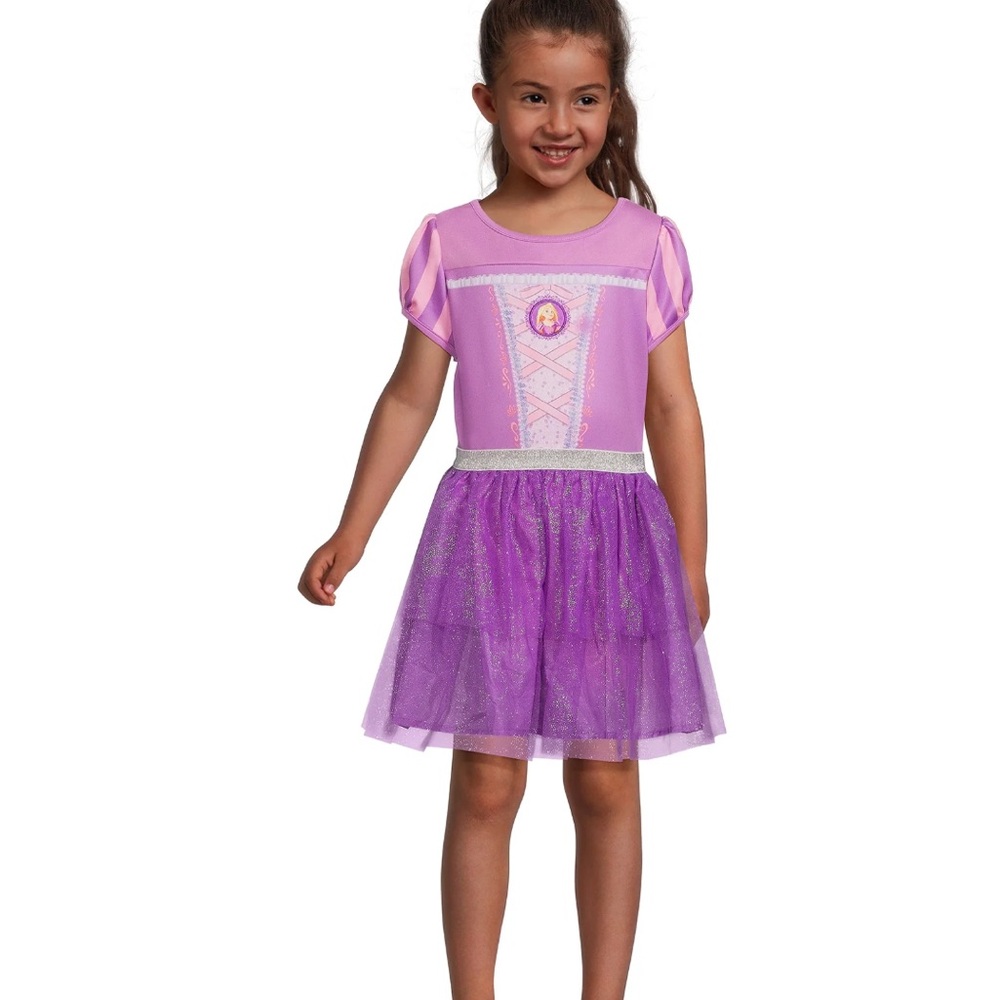 Disney's Rapunzel Girls Princess Cosplay Dress, Large 10-12